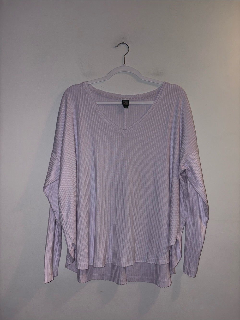 Wild Fable | Purple Ribbed Sweater